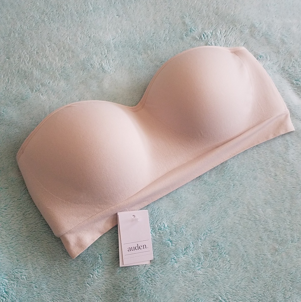 Auden Padded Seamless Bandeau Bra XL